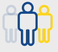 A group of people standing next to each other.